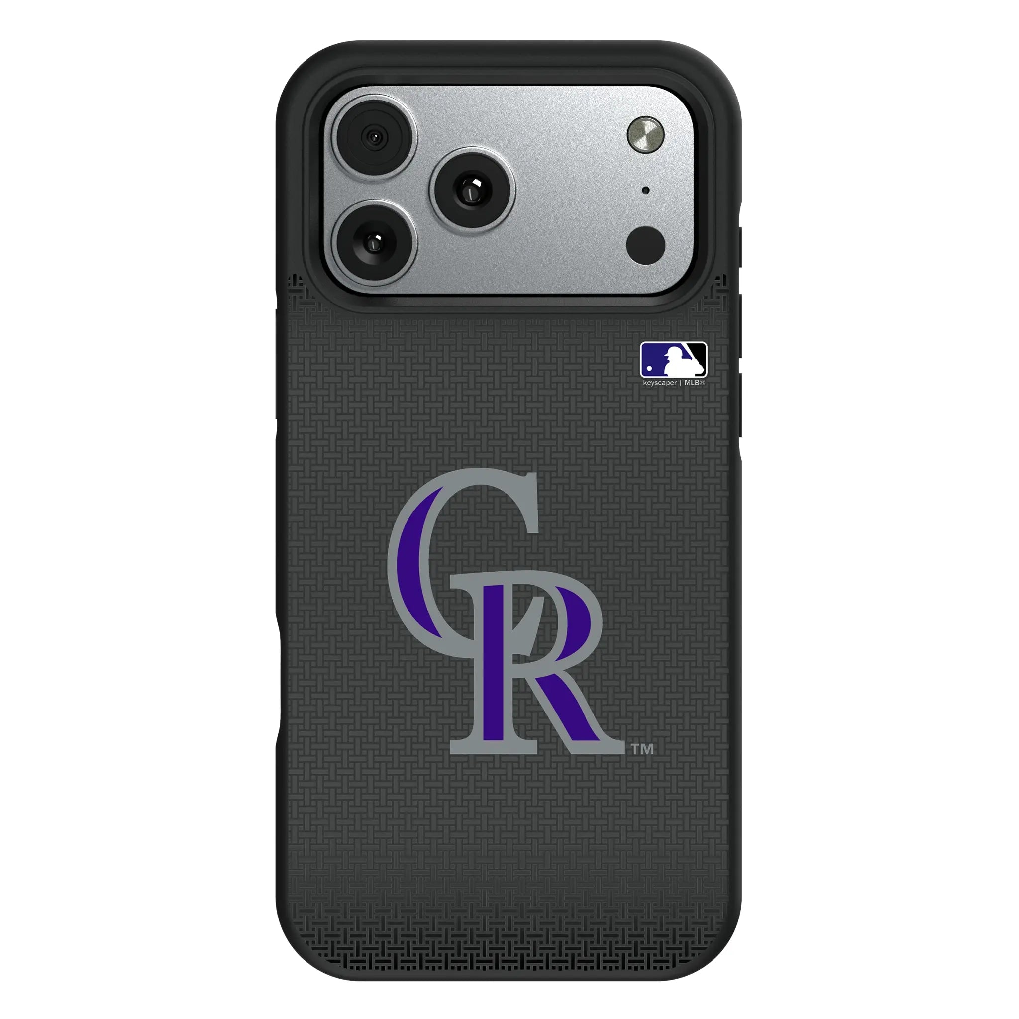 Colorado Rockies Linen Bump Phone Case