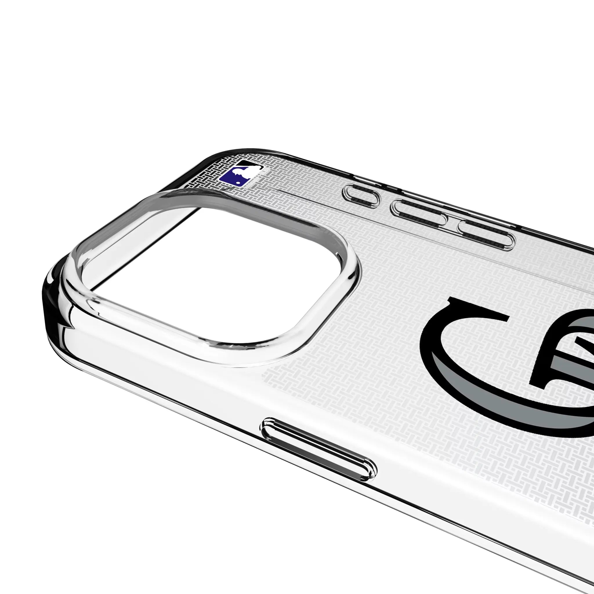 Colorado Rockies Linen Clear Phone Case for Apple iPhone