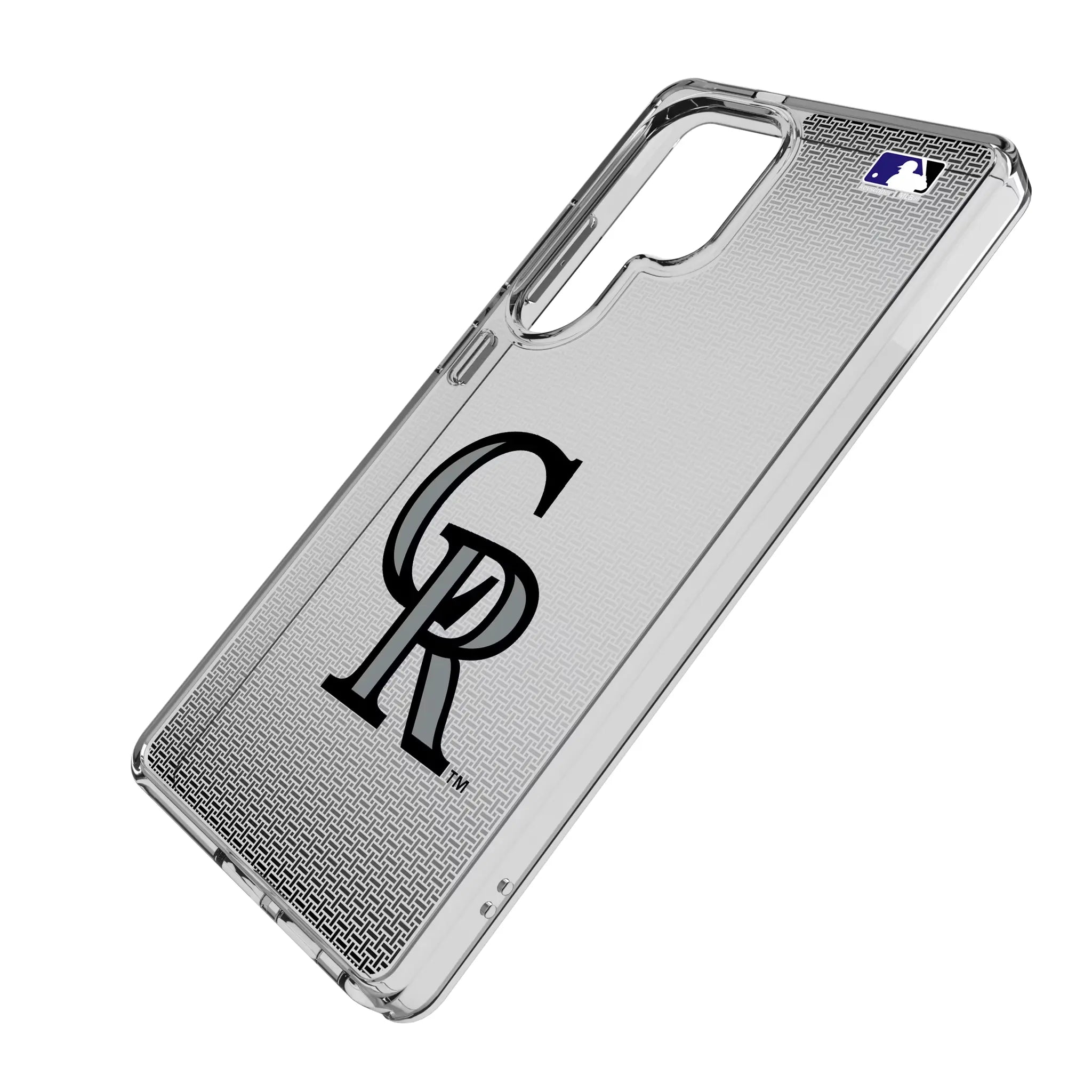 Colorado Rockies Linen Clear Phone Case for Samsung Galaxy