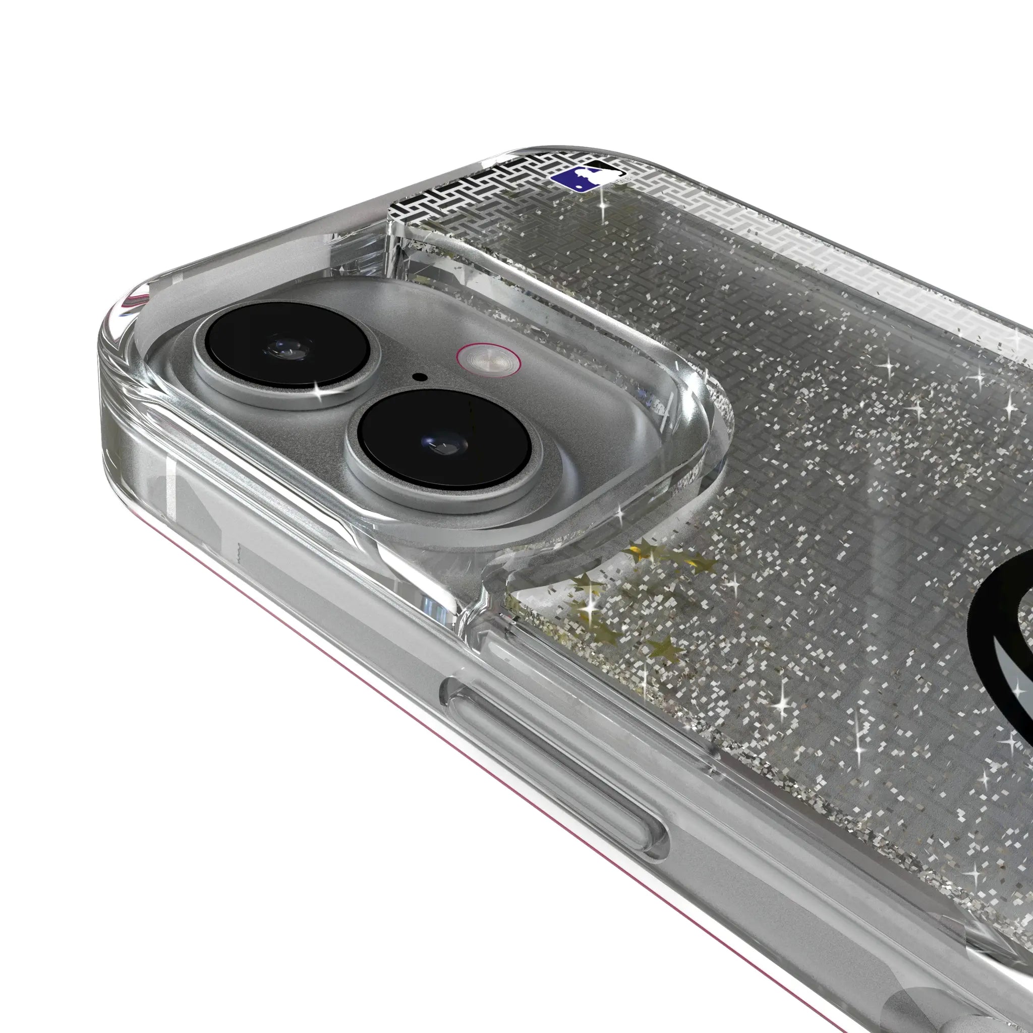 Colorado Rockies Linen Glitter Phone Case