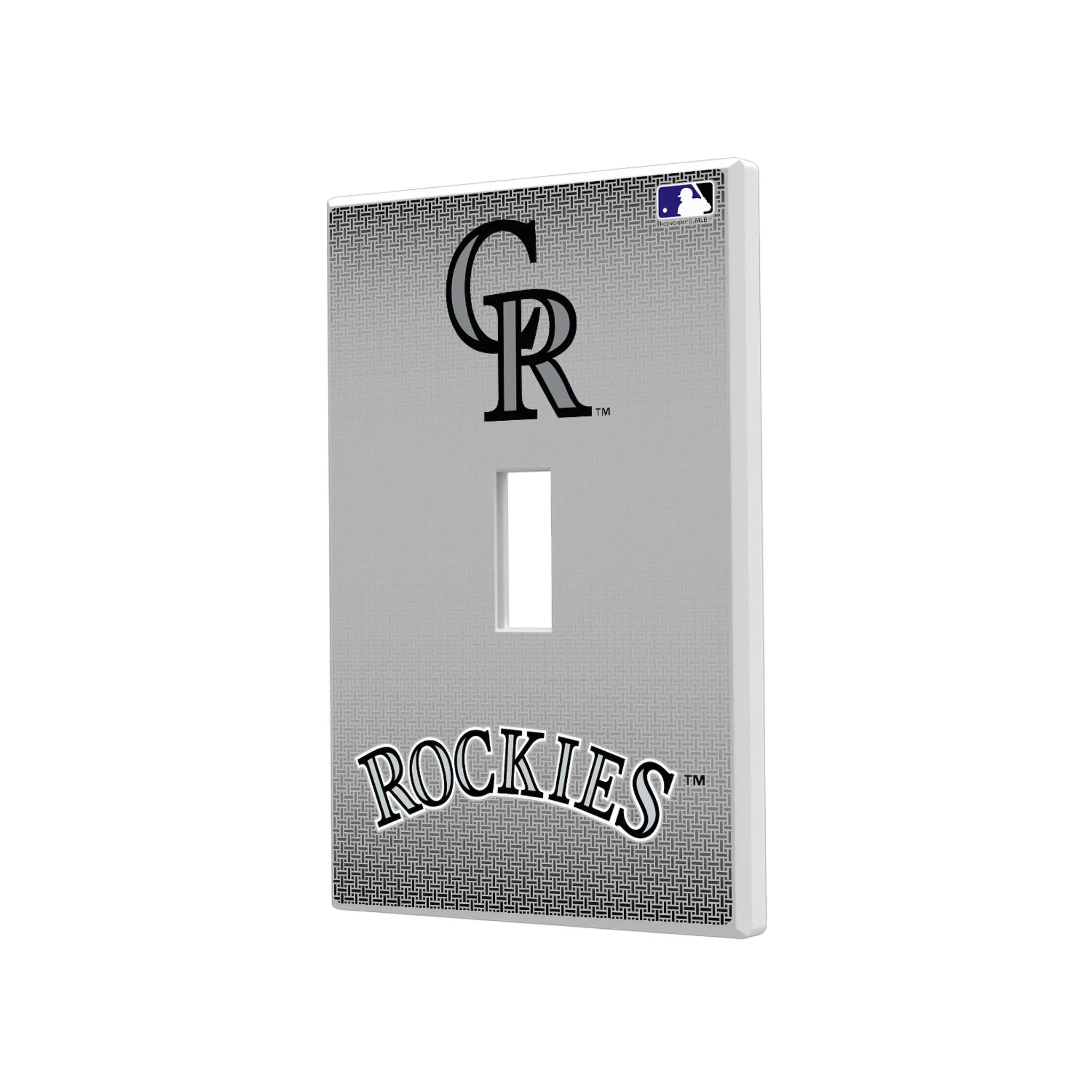 Colorado Rockies Linen Hidden-Screw Light Switch Plate