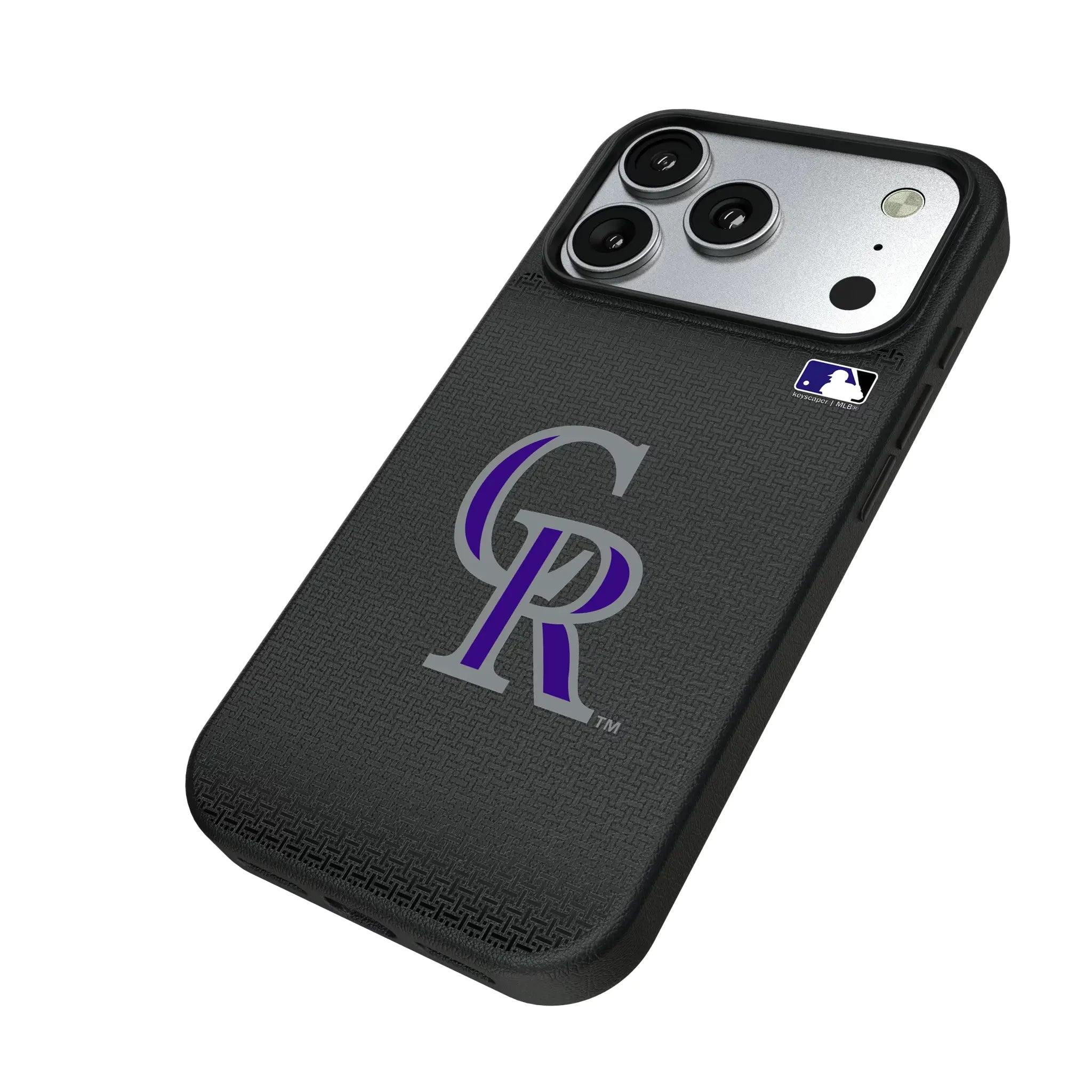 Colorado Rockies Linen MagSafe Compatible Phone Case for Apple iPhone