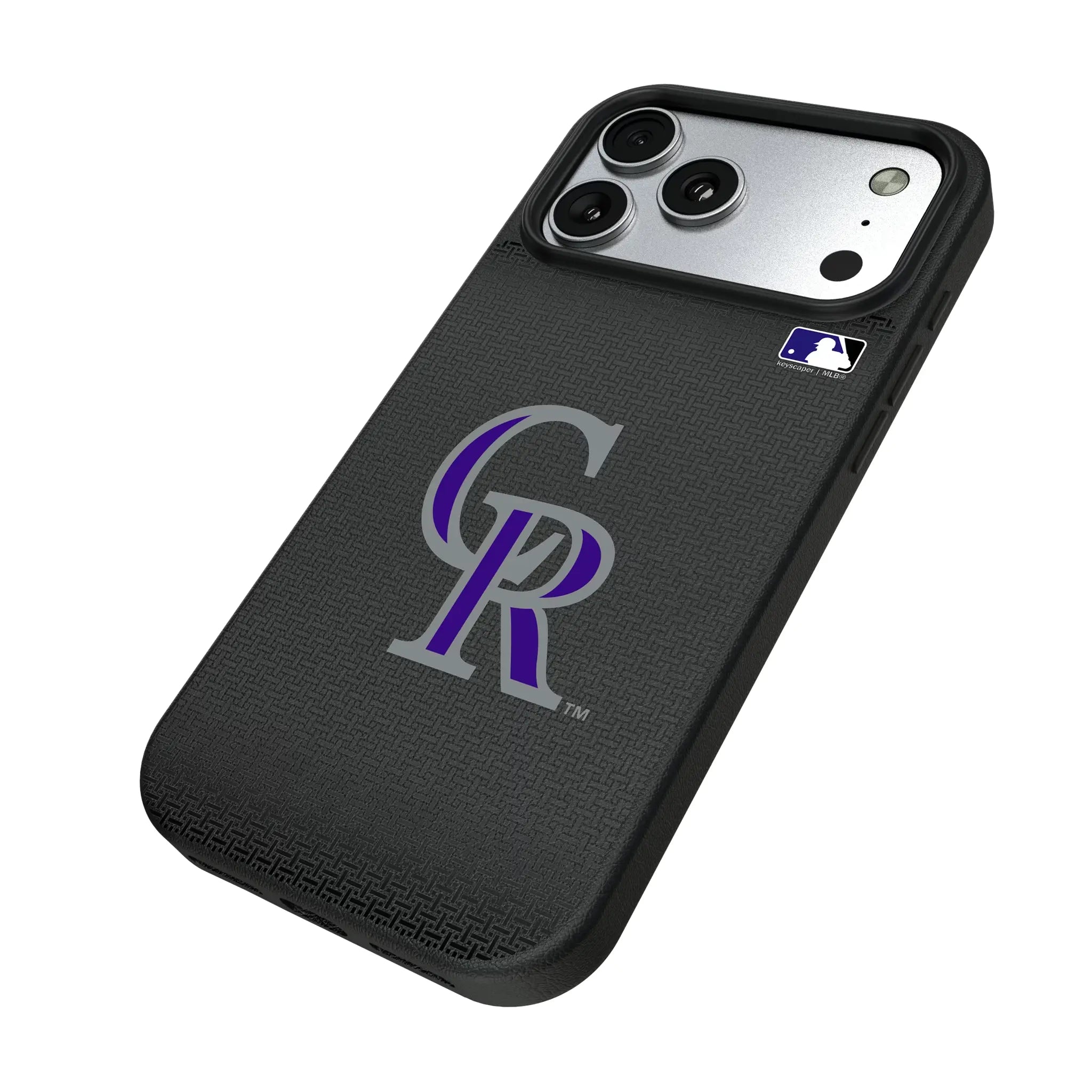 Colorado Rockies Linen MagSafe Compatible Phone Case for Apple iPhone