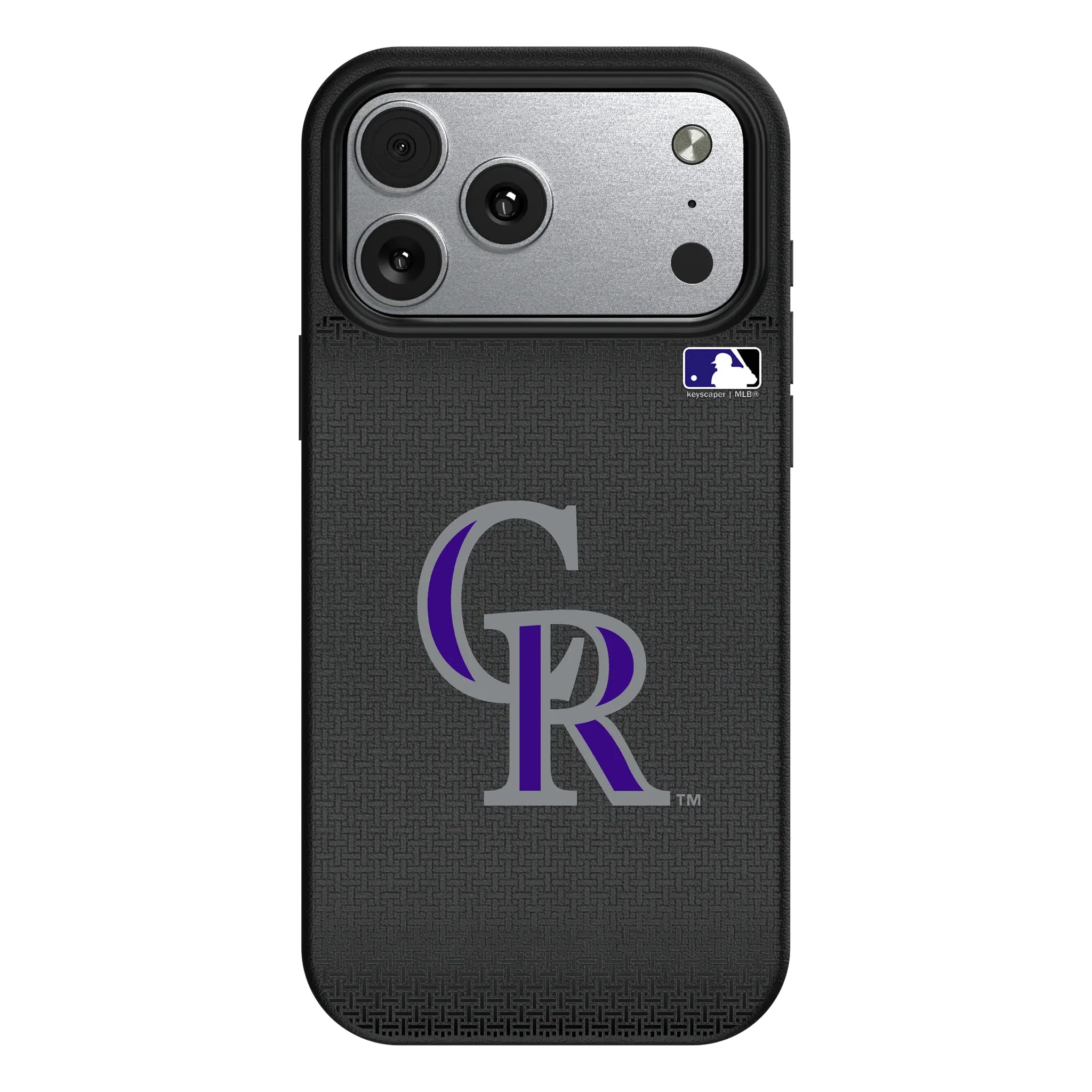 Colorado Rockies Linen MagSafe Compatible Phone Case for Apple iPhone