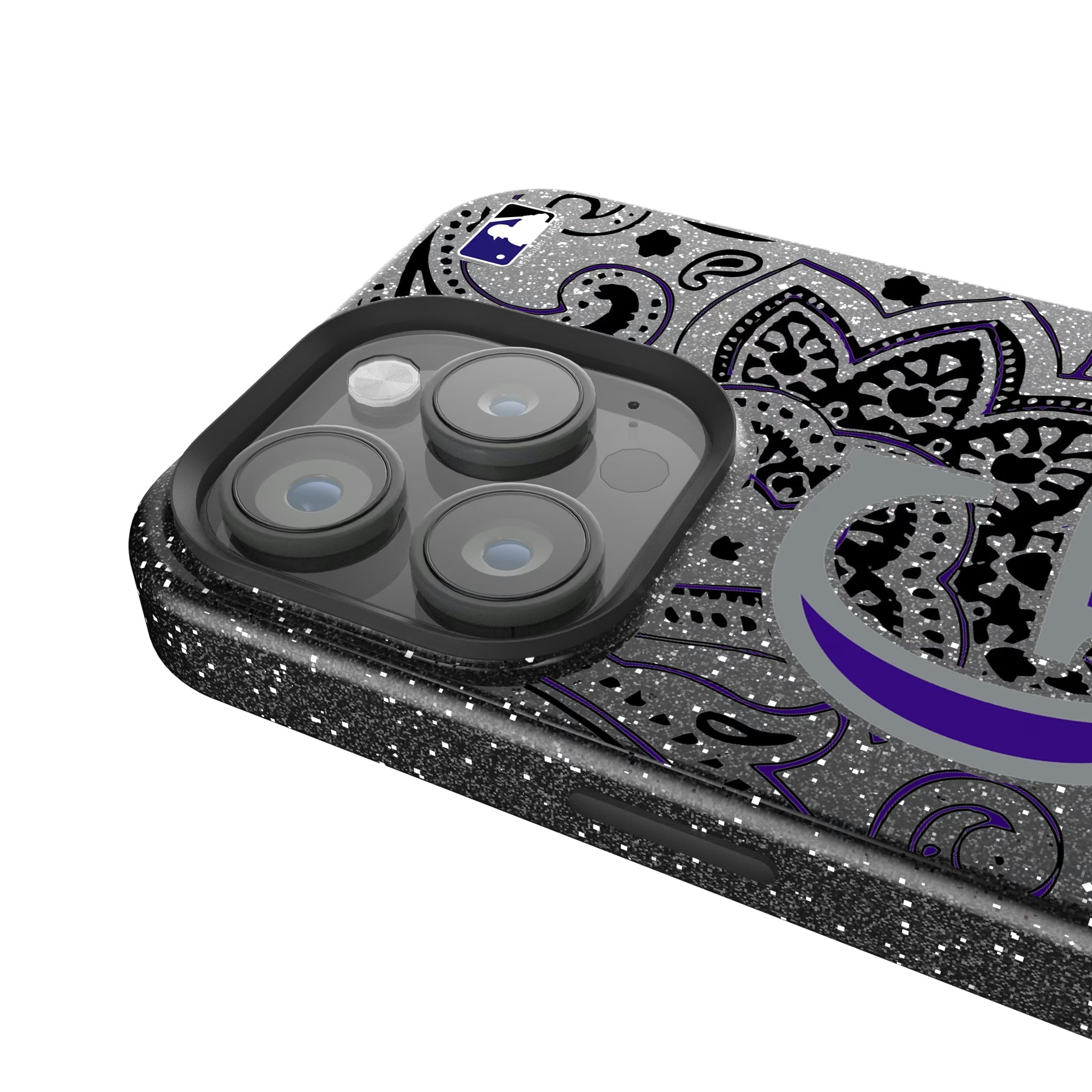 Colorado Rockies Paisley Bling Phone Case - Sports Gifts, Sports Memorabilia, Sports Collectibles, Fan Shop
