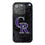 Colorado Rockies Paisley Bling Phone Case