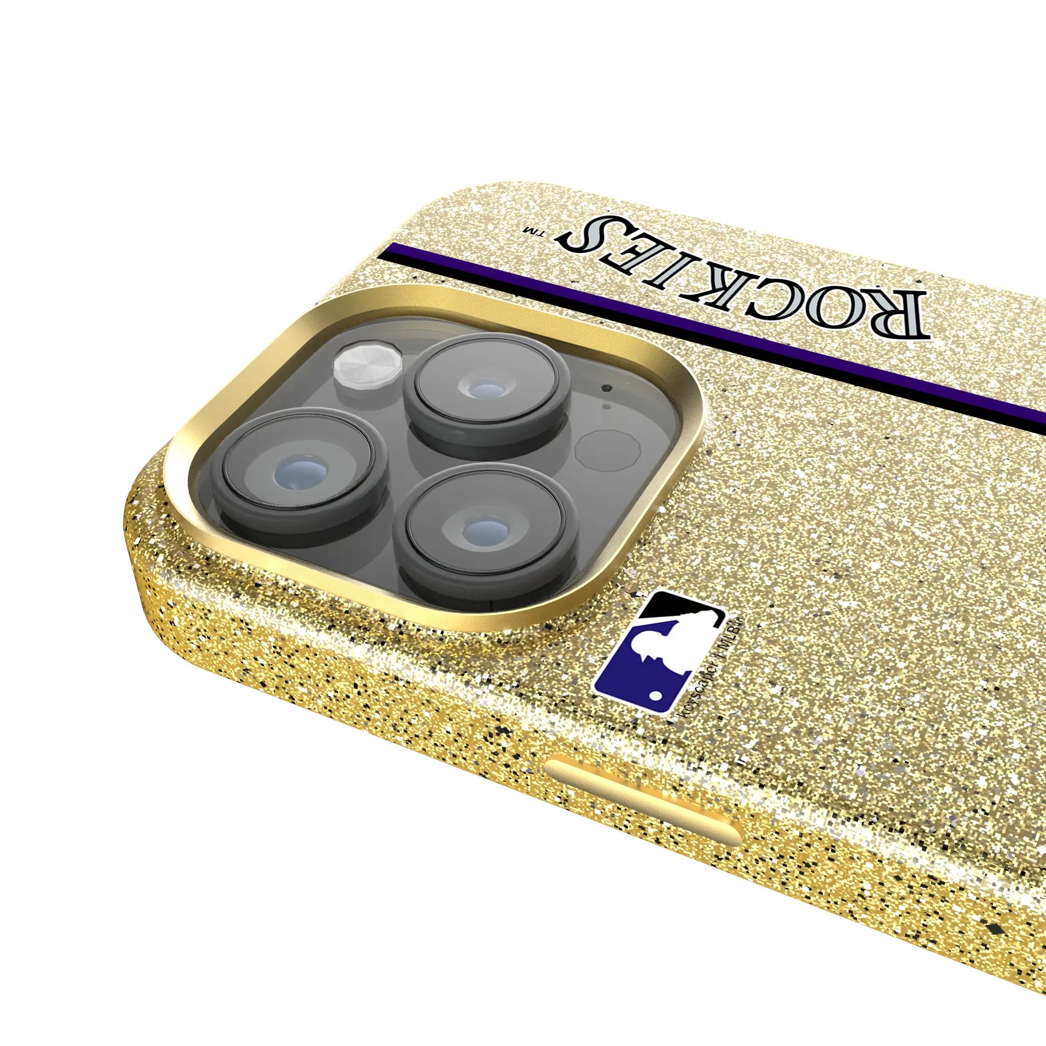 Colorado Rockies Sidebar Bling Phone Case