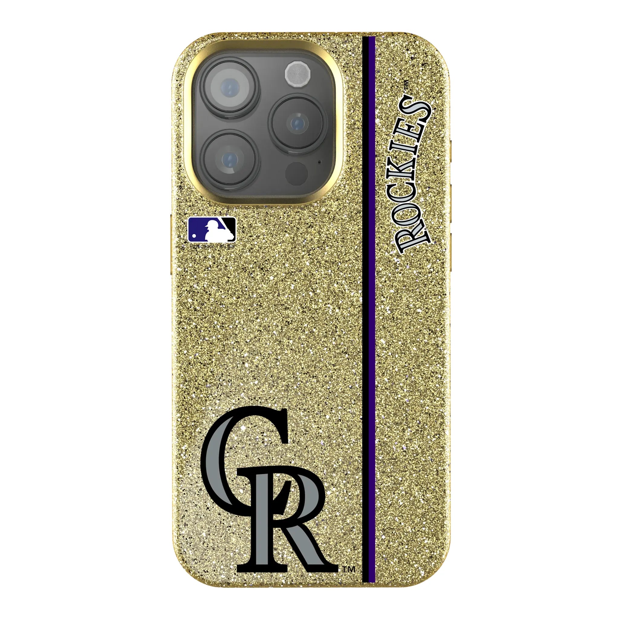 Colorado Rockies Sidebar Bling Phone Case