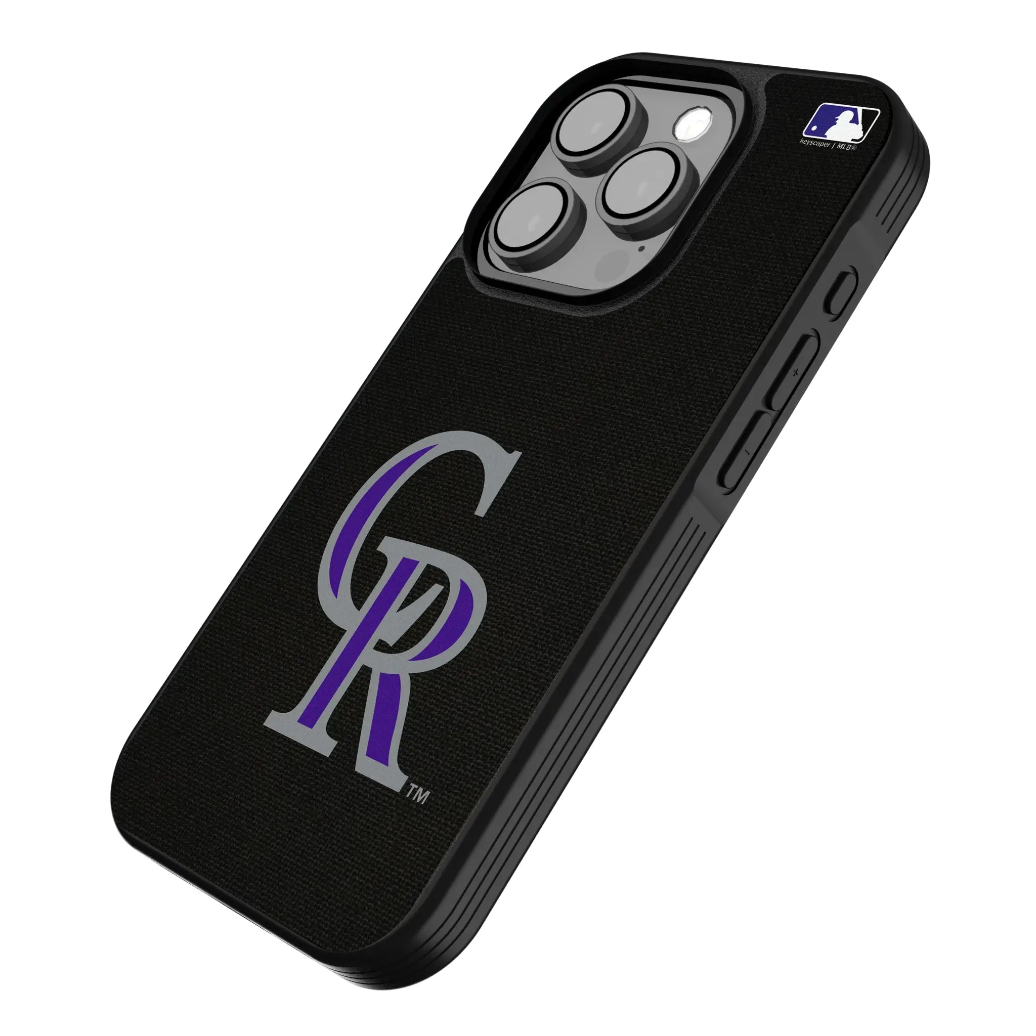Colorado Rockies Solid Bump Phone Case