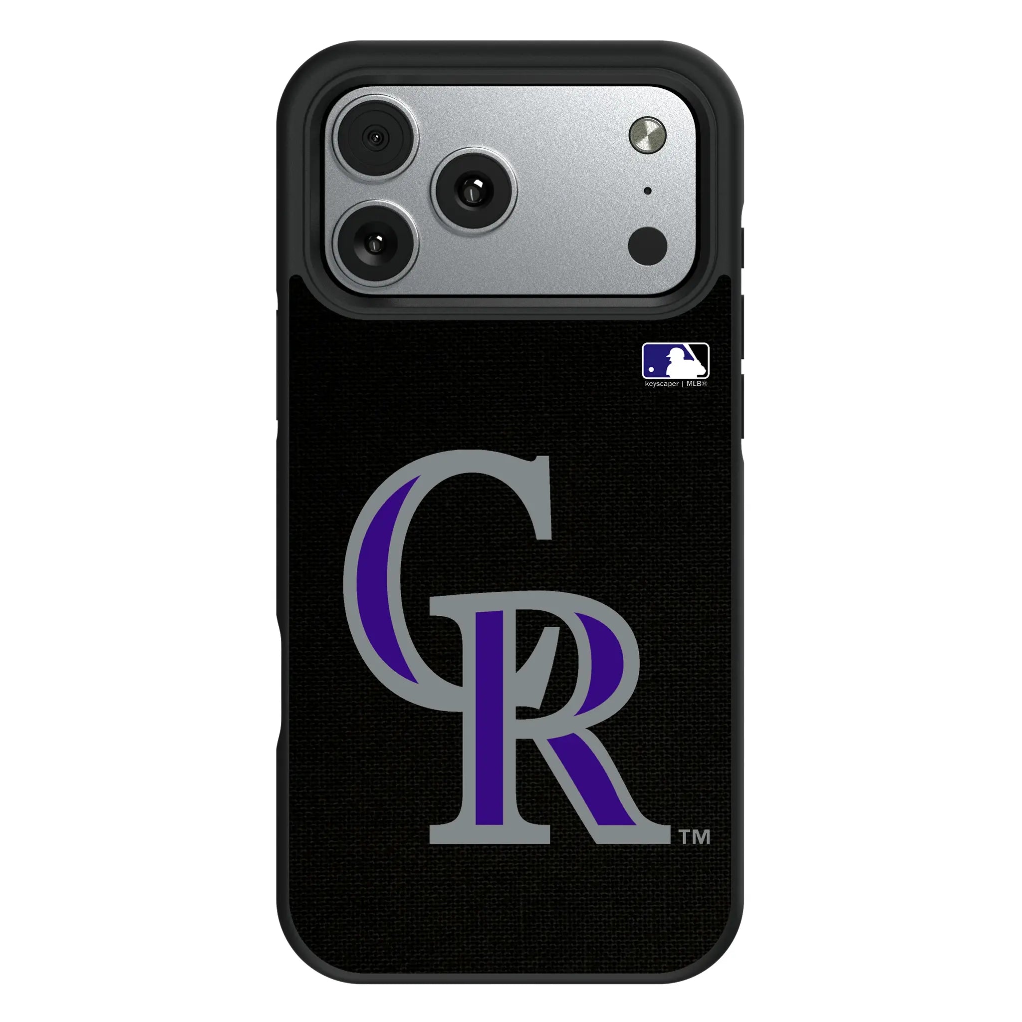 Colorado Rockies Solid Bump Phone Case