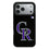 Colorado Rockies Solid Bump Phone Case