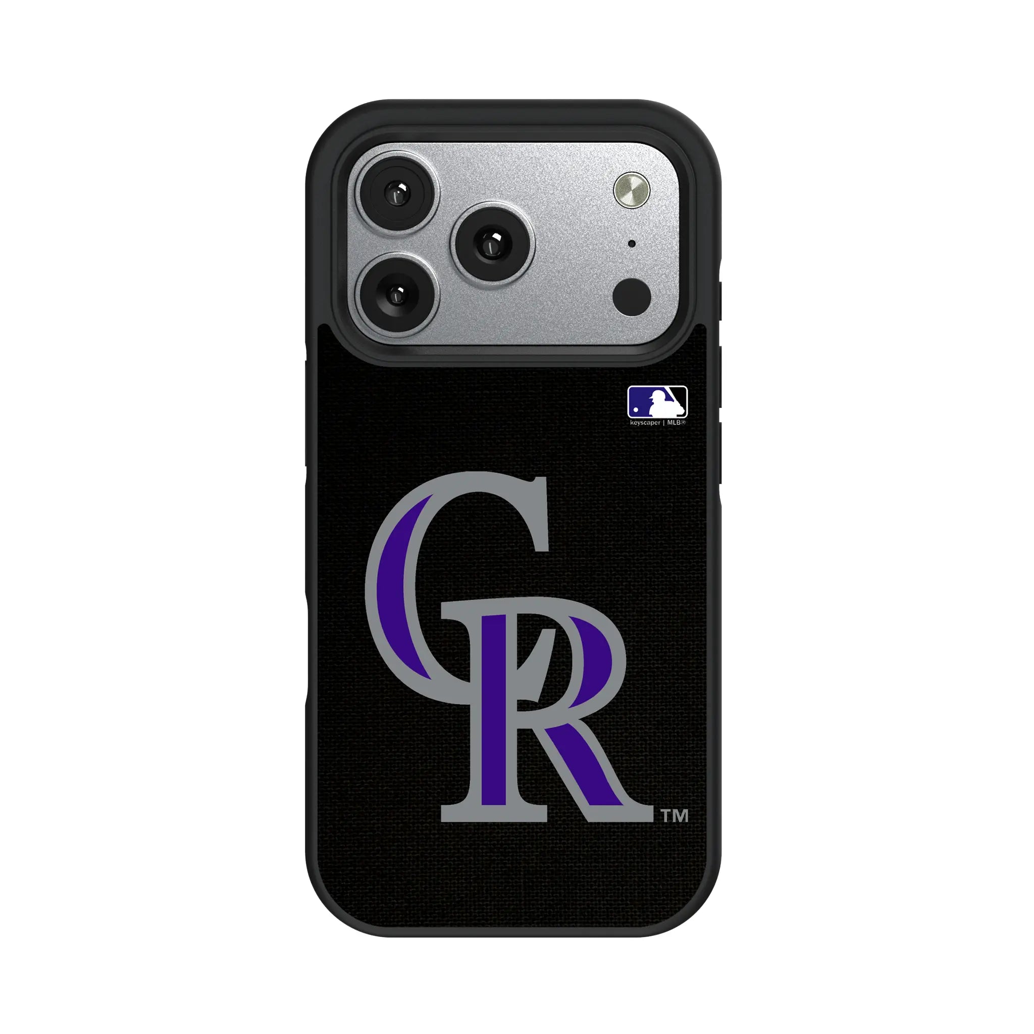 Colorado Rockies Solid Bump Phone Case