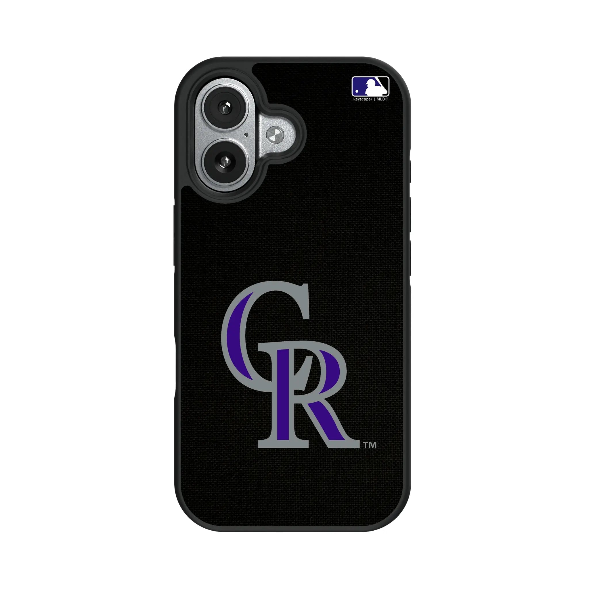 Colorado Rockies Solid Bump Phone Case