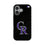 Colorado Rockies Solid Bump Phone Case