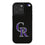 Colorado Rockies Solid Bump Phone Case