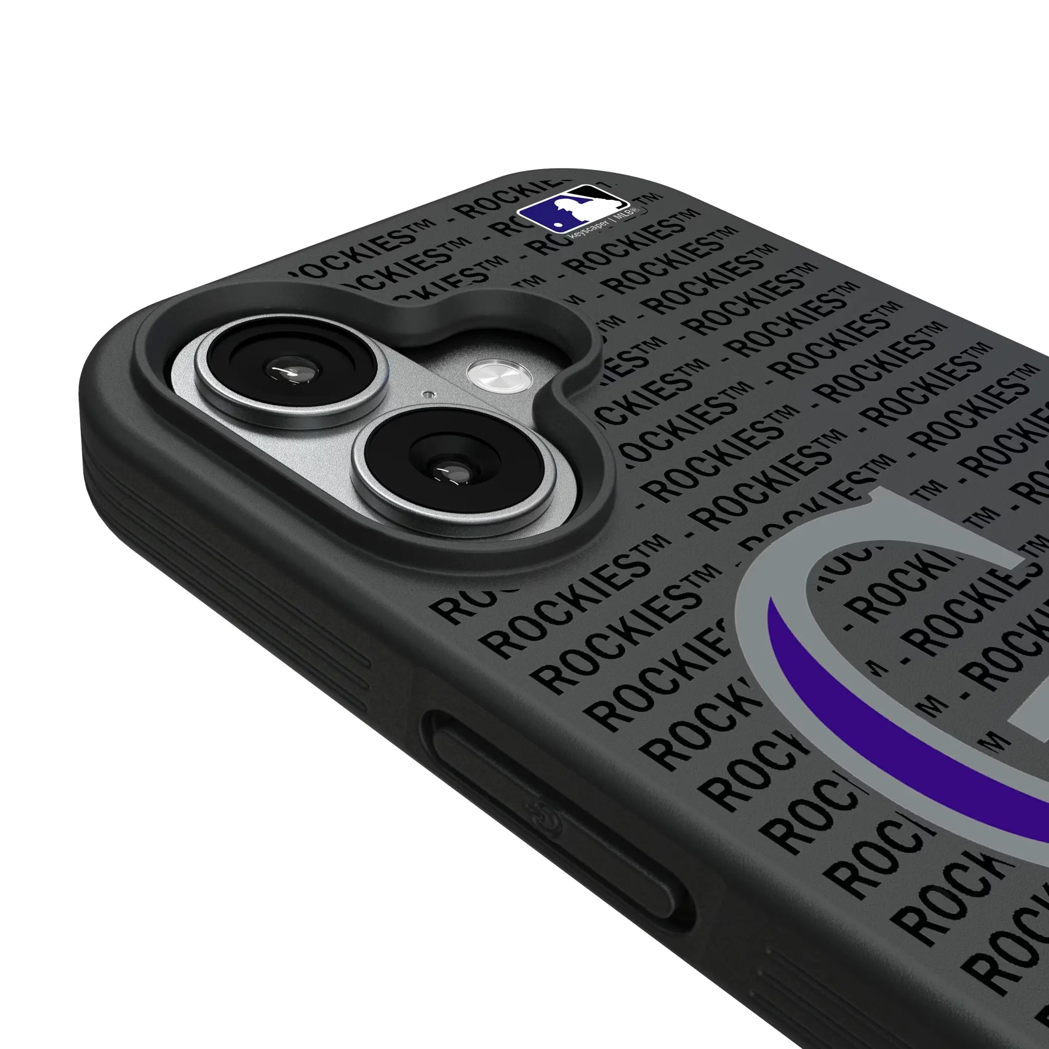 Colorado Rockies Text Backdrop Bump Phone Case
