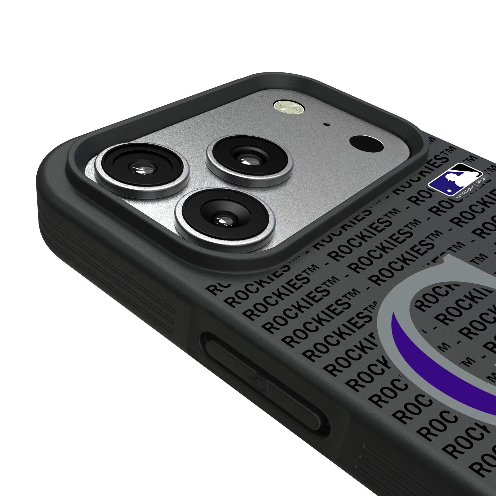 Colorado Rockies Text Backdrop Bump Phone Case