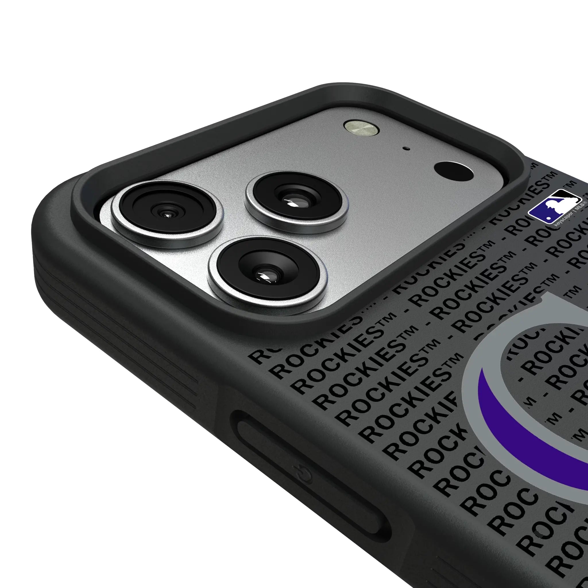 Colorado Rockies Text Backdrop Bump Phone Case
