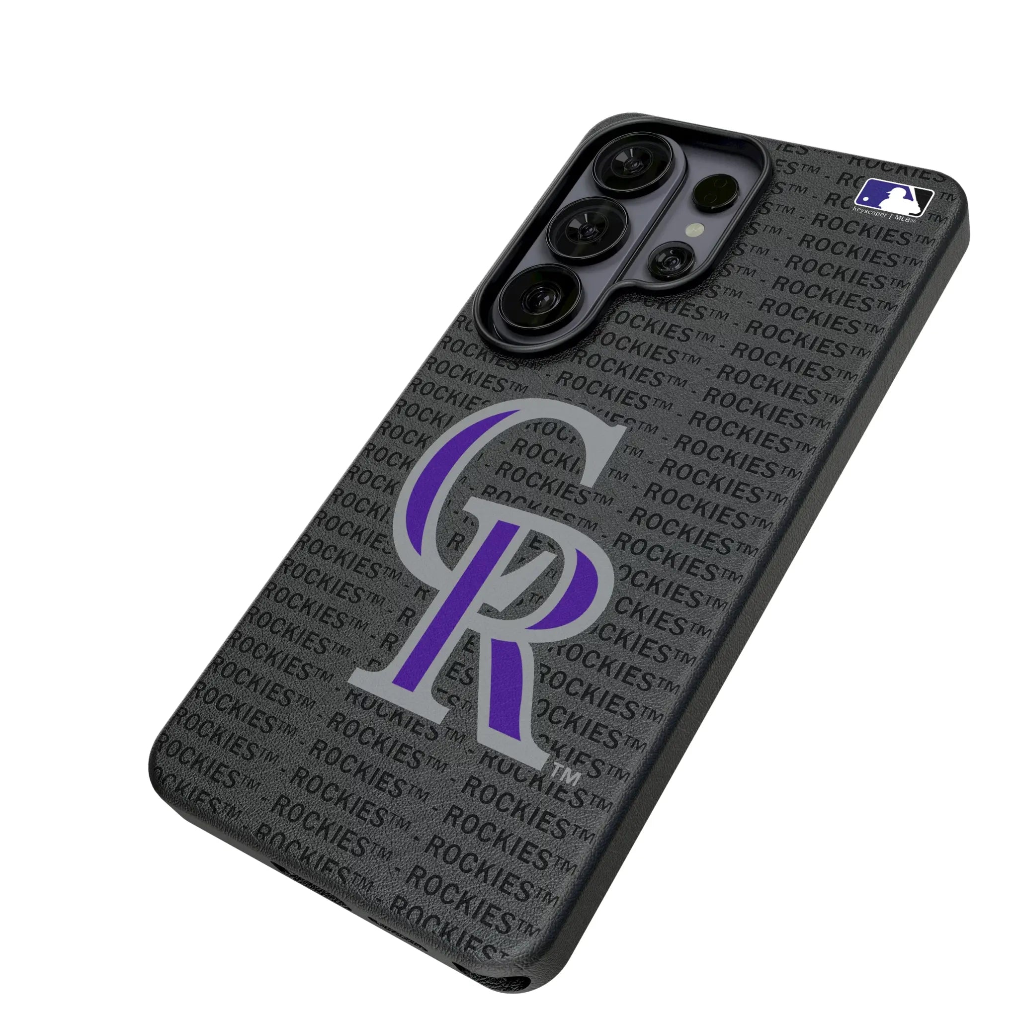 Colorado Rockies Text Backdrop MagSafe Compatible Phone Case for Samsung Galaxy