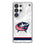 Columbus Blue Jackets Ice Stripe Clear Phone Case for Samsung Galaxy