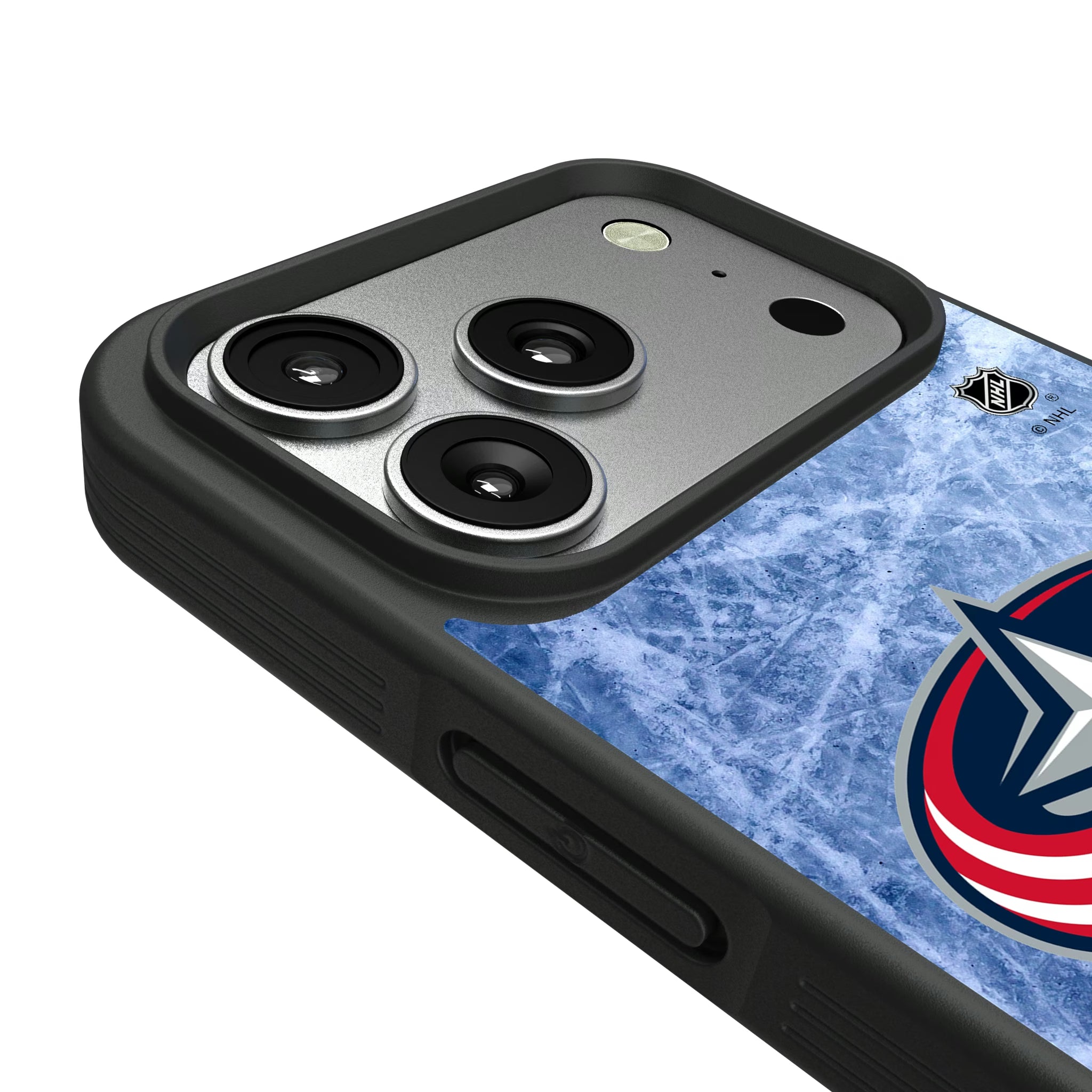 Columbus Blue Jackets Ice Wordmark Bump Phone Case - Sports Gifts, Sports Memorabilia, Sports Collectibles, Fan Shop