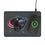 Columbus Blue Jackets Linen 15-Watt Wireless Charger and Mouse Pad