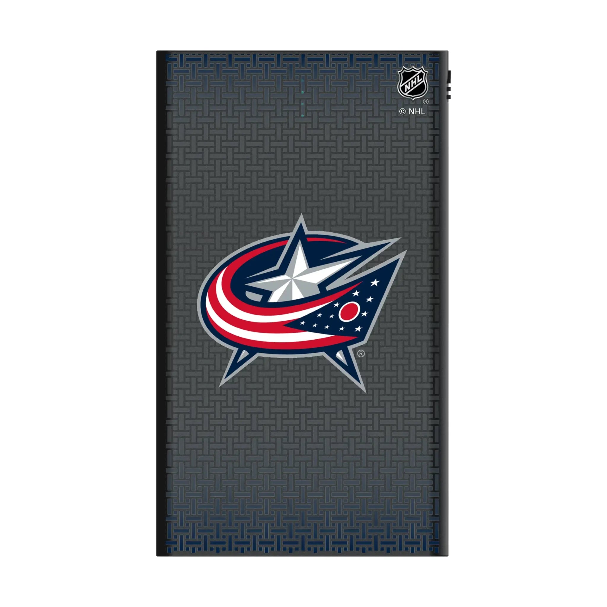 Columbus Blue Jackets Linen 5000mAh Flat Powerbank
