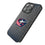Columbus Blue Jackets Linen Bling Phone Case for Apple iPhone