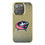 Columbus Blue Jackets Linen Bling Phone Case for Apple iPhone