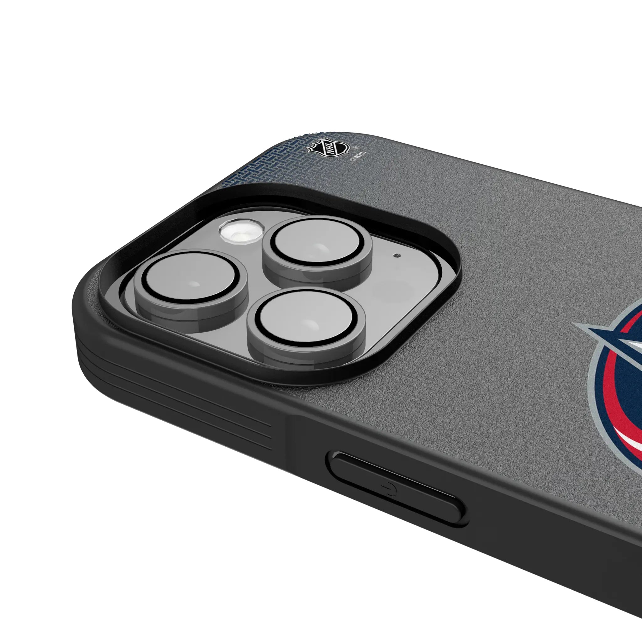 Columbus Blue Jackets Linen Bump Phone Case