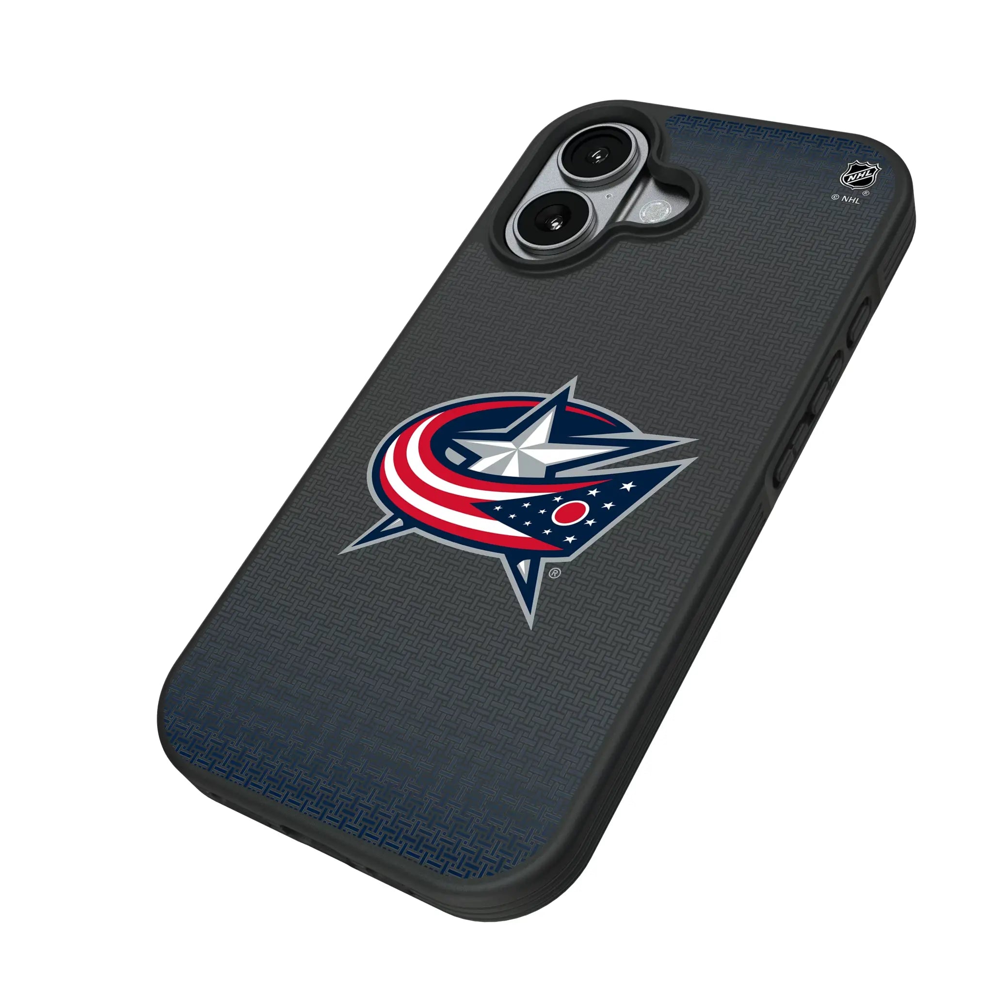 Columbus Blue Jackets Linen Bump Phone Case