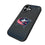 Columbus Blue Jackets Linen Bump Phone Case
