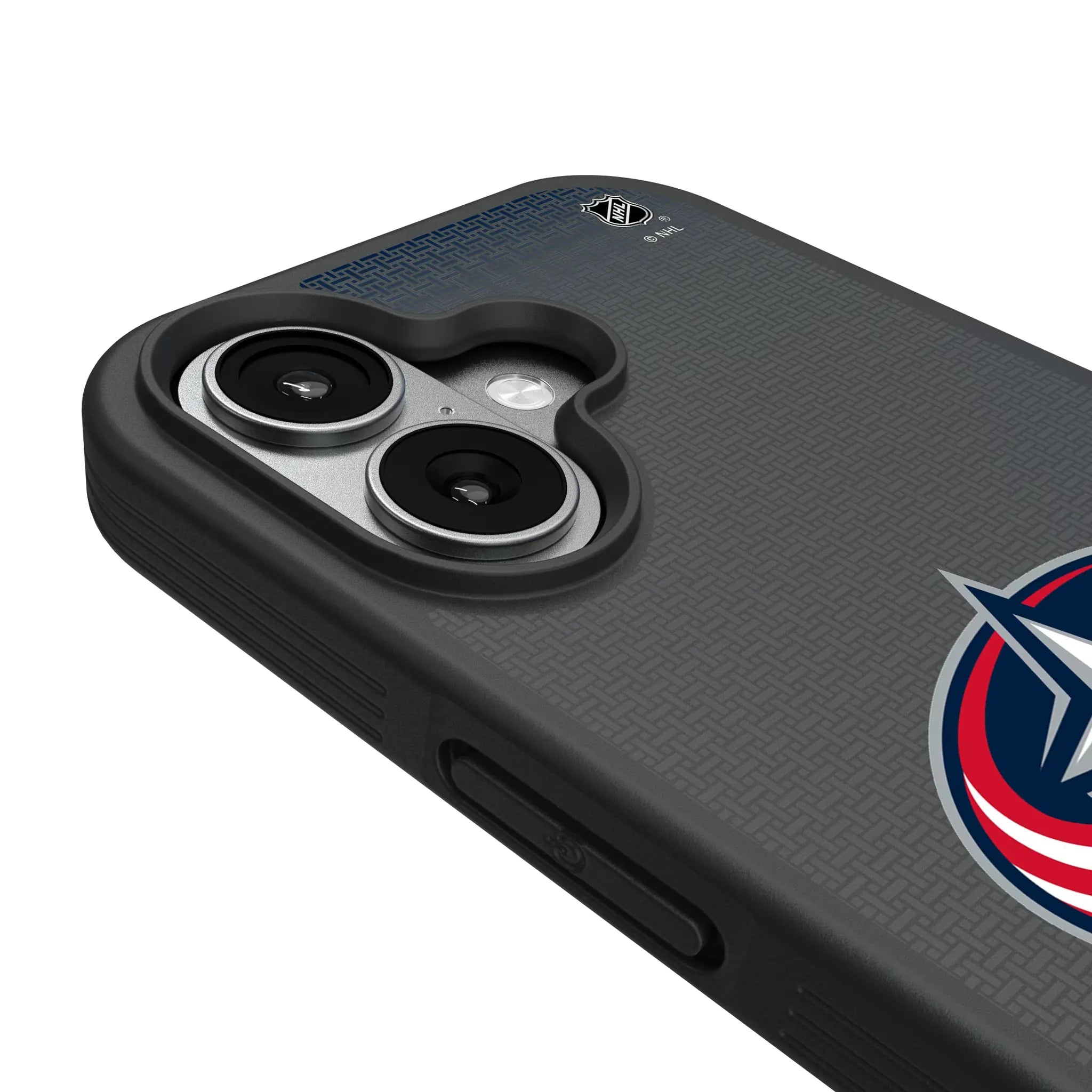 Columbus Blue Jackets Linen Bump Phone Case