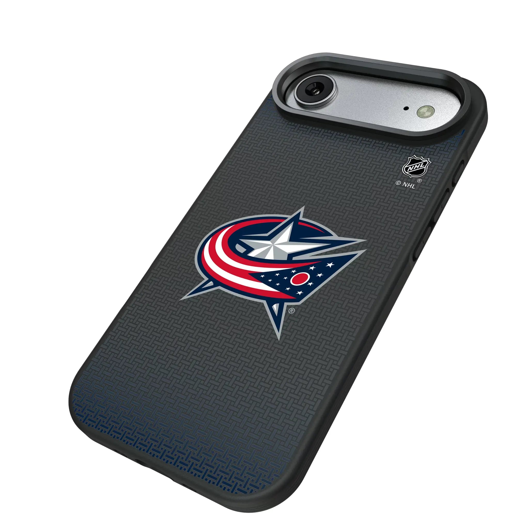 Columbus Blue Jackets Linen Bump Phone Case