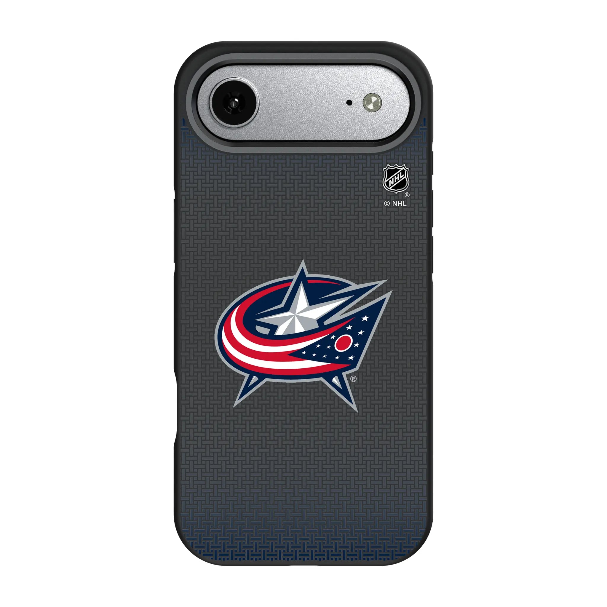Columbus Blue Jackets Linen Bump Phone Case