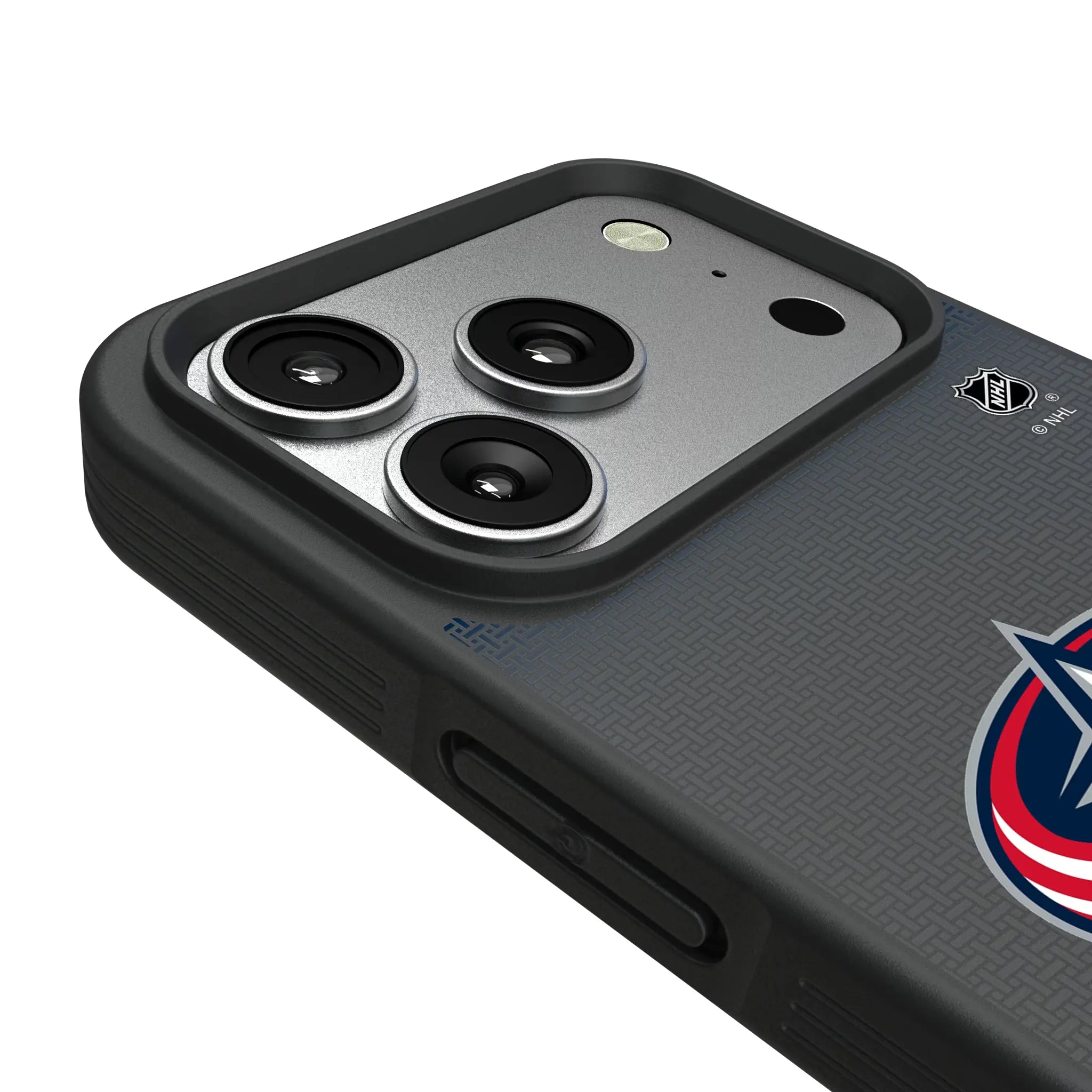 Columbus Blue Jackets Linen Bump Phone Case