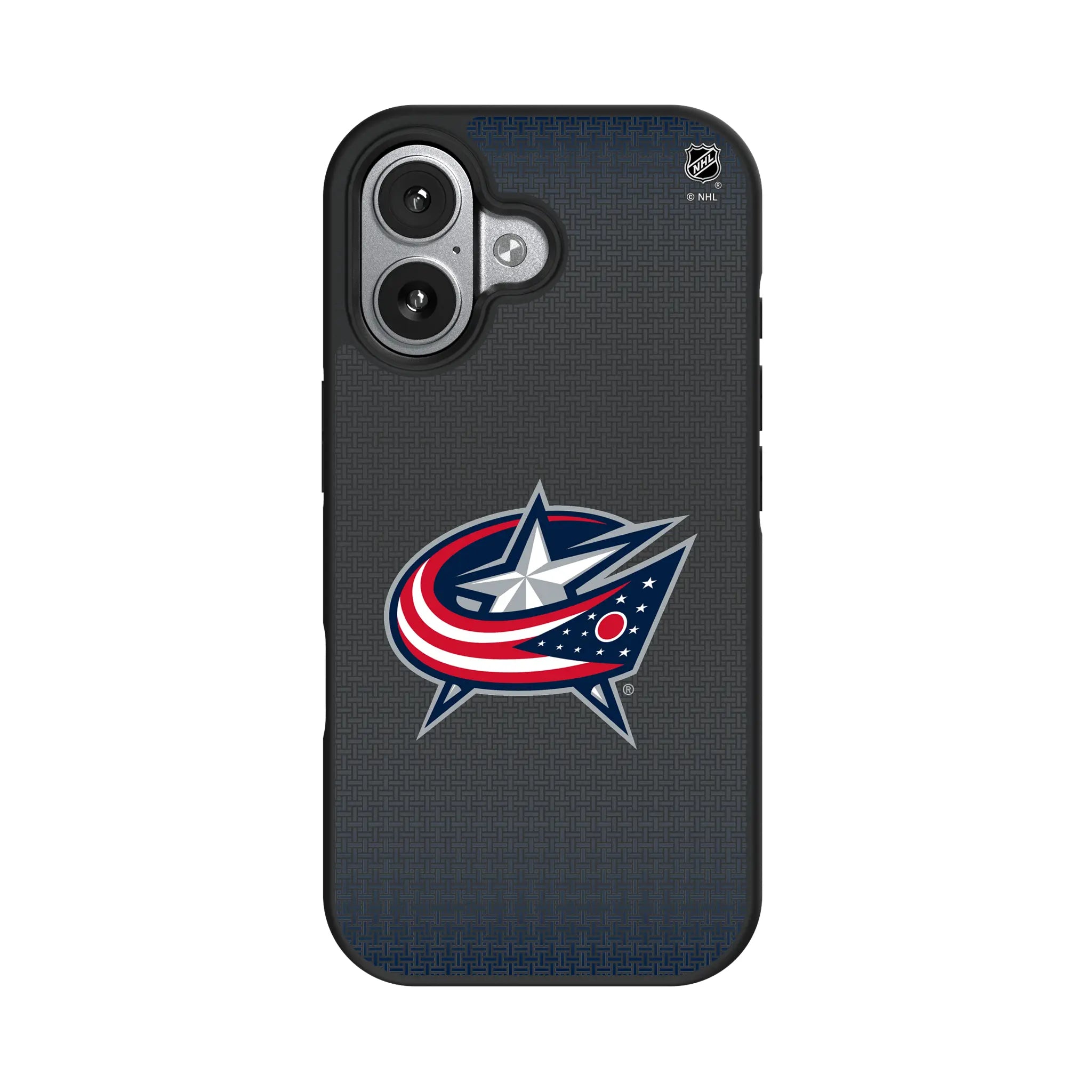 Columbus Blue Jackets Linen Bump Phone Case