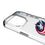 Columbus Blue Jackets Linen Clear Phone Case for Apple iPhone