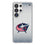 Columbus Blue Jackets Linen Clear Phone Case for Samsung Galaxy