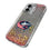 Columbus Blue Jackets Linen Glitter Phone Case