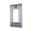 Columbus Blue Jackets Linen Hidden-Screw Light Switch Plate