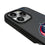 Columbus Blue Jackets Linen MagSafe Compatible Phone Case for Apple iPhone