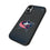 Columbus Blue Jackets Linen MagSafe Compatible Phone Case for Apple iPhone