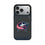 Columbus Blue Jackets Linen MagSafe Compatible Phone Case for Apple iPhone