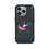 Columbus Blue Jackets Linen MagSafe Compatible Phone Case for Apple iPhone
