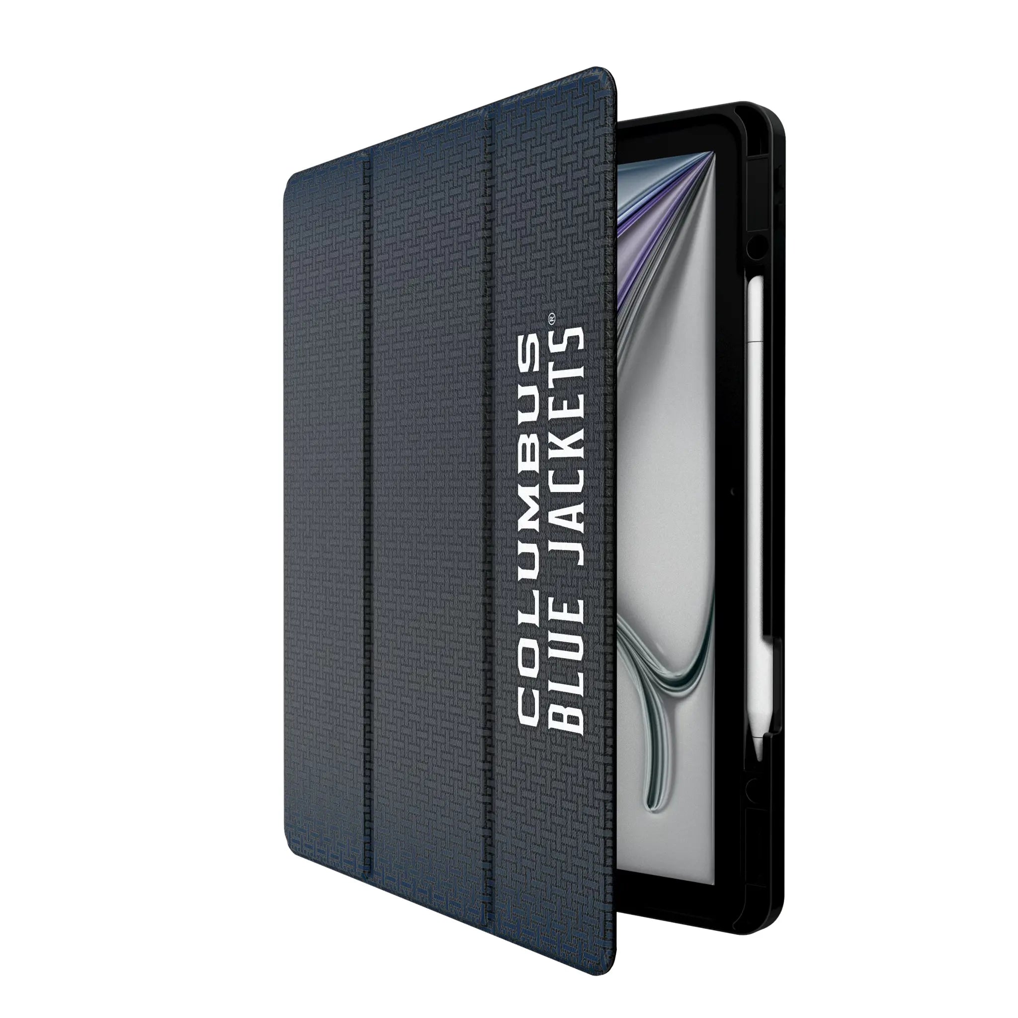 Columbus Blue Jackets Linen Tablet Case for Apple iPad