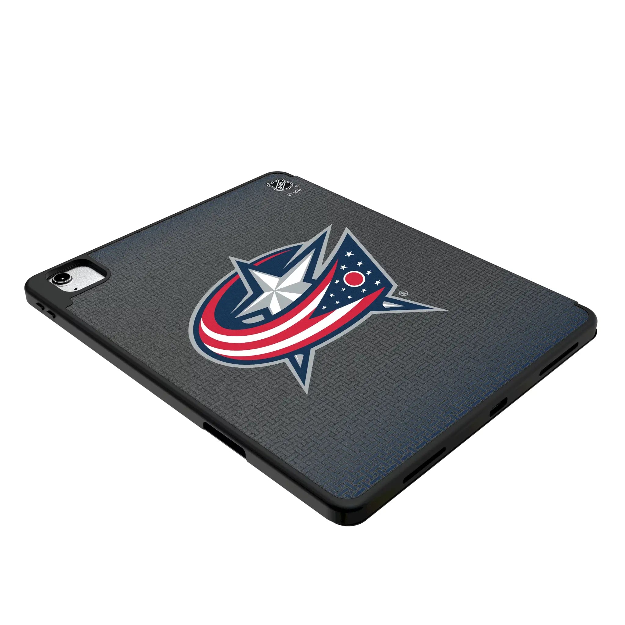 Columbus Blue Jackets Linen Tablet Case for Apple iPad