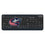 Columbus Blue Jackets Linen Wireless USB Keyboard