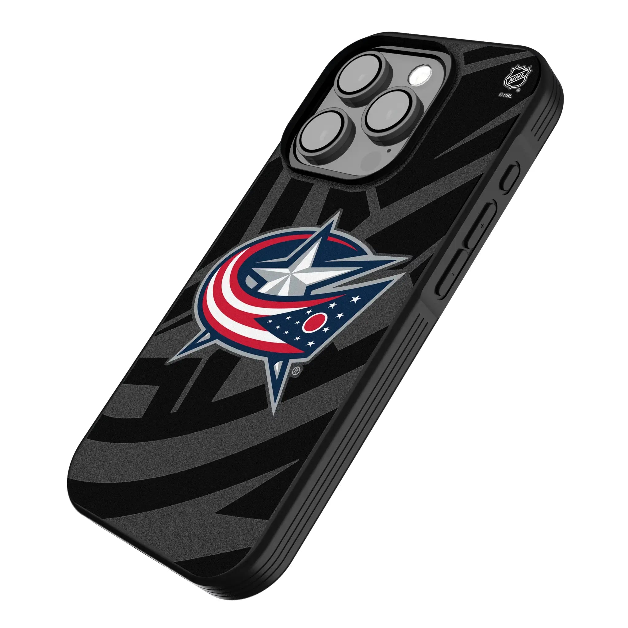 Columbus Blue Jackets Monocolor Tilt Bump Phone Case