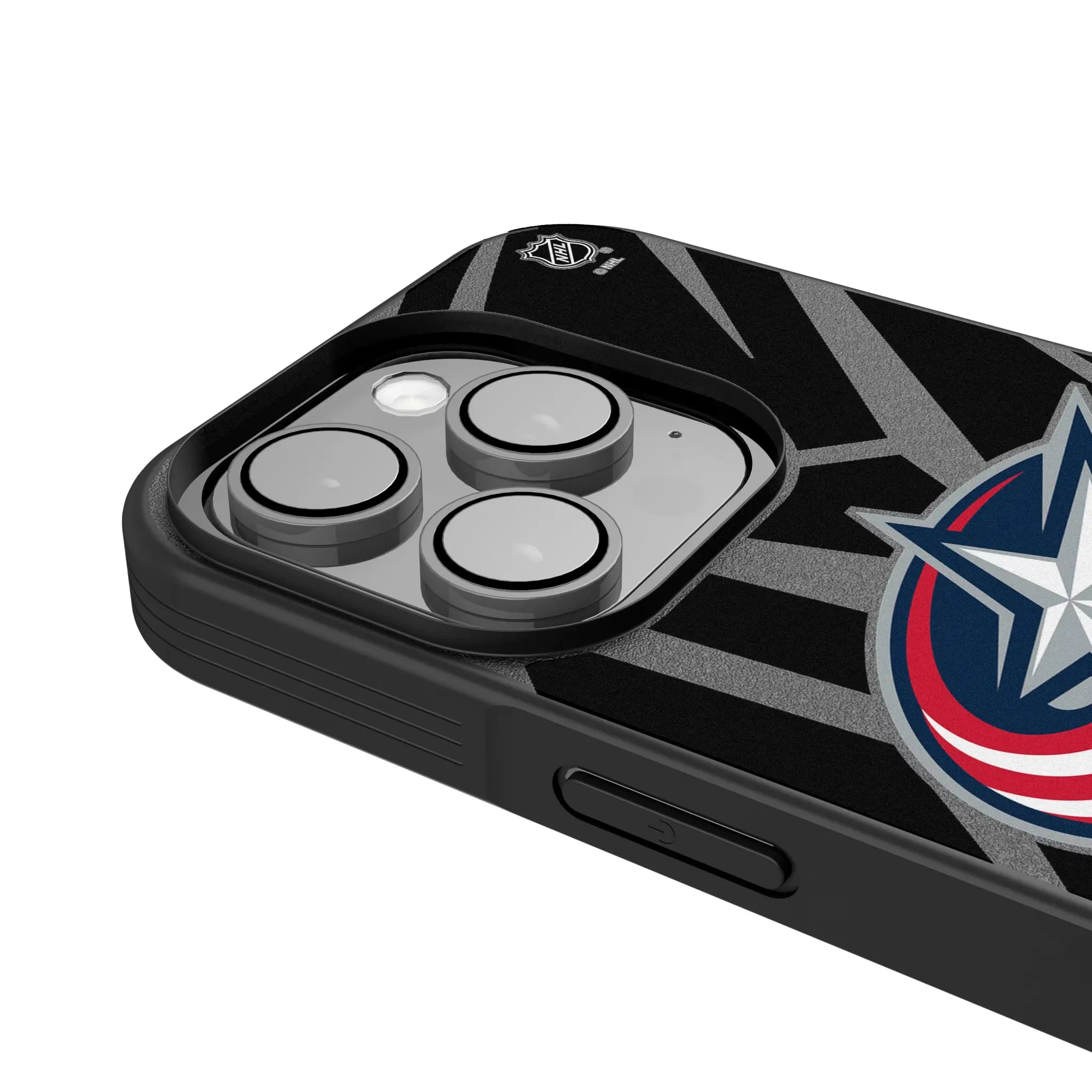 Columbus Blue Jackets Monocolor Tilt Bump Phone Case